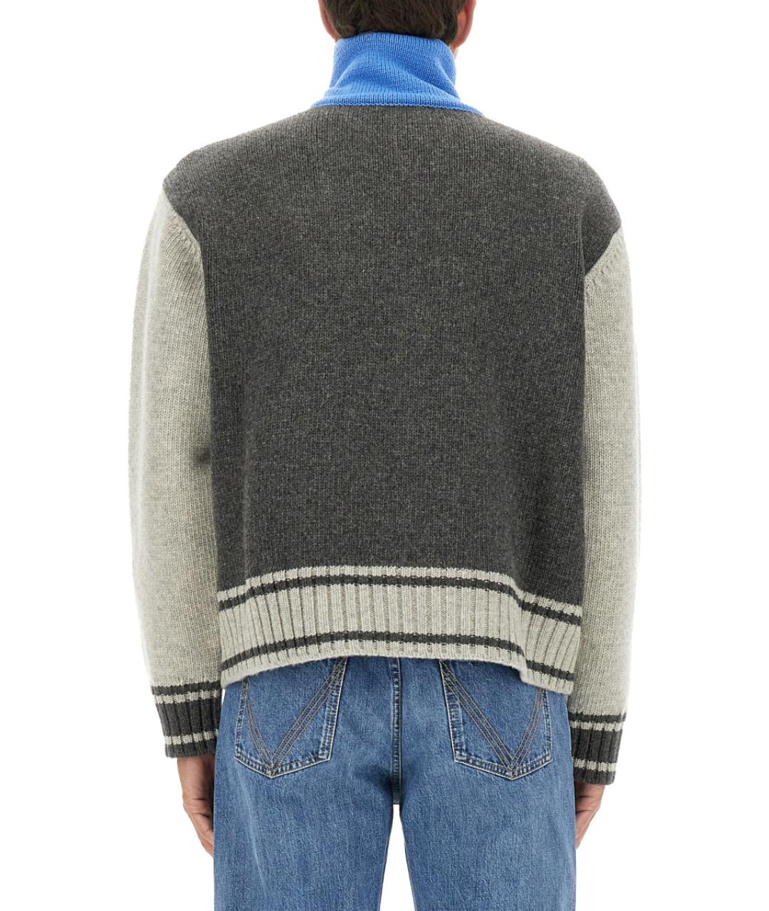 BOTTEGA VENETA Мульти шерстяной кардиган, фото 4