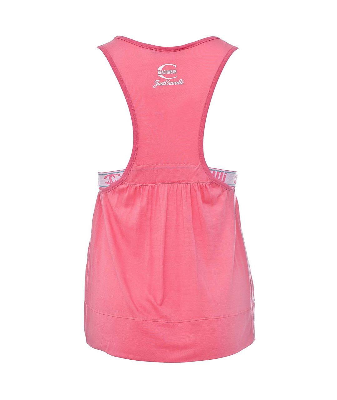 JUST CAVALLI Розовая майка, фото 2