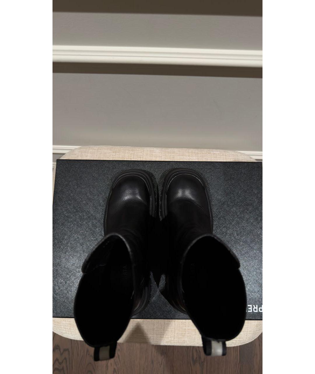 PREMIATA Черные кожаные ботинки, фото 3