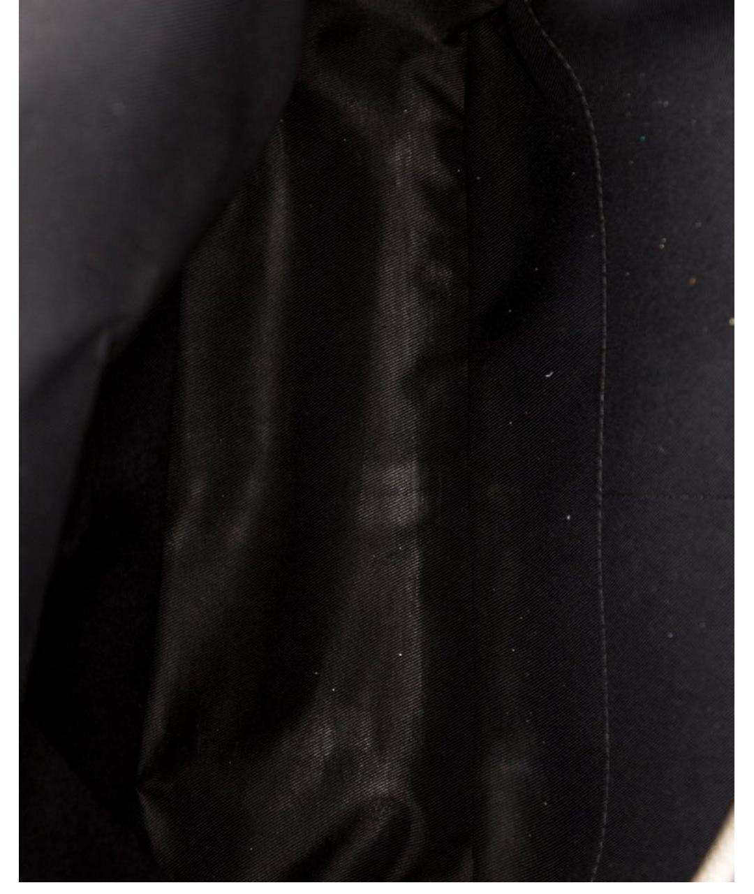 LOUIS VUITTON Черный кожаный рюкзак, фото 4