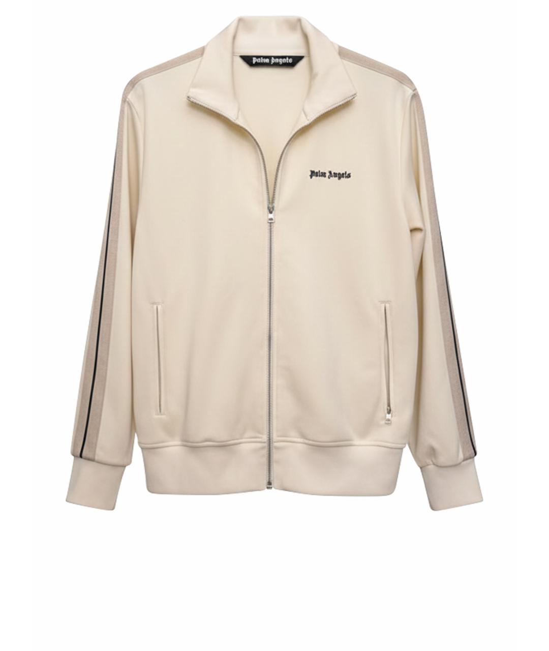 PALM ANGELS Бежевая полиэстеровая спортивная куртка, фото 1
