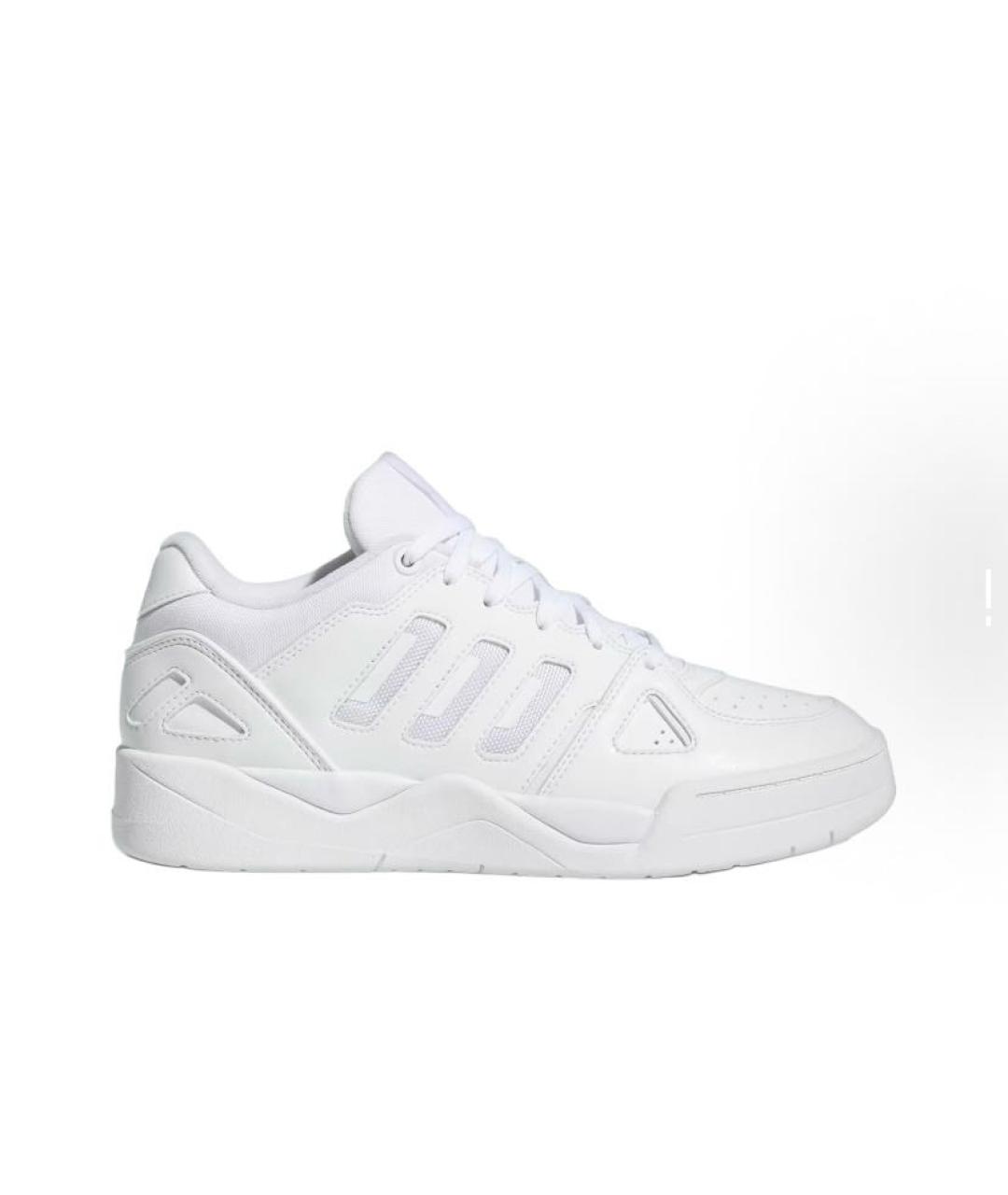 ADIDAS Белые кожаные кроссовки, фото 7
