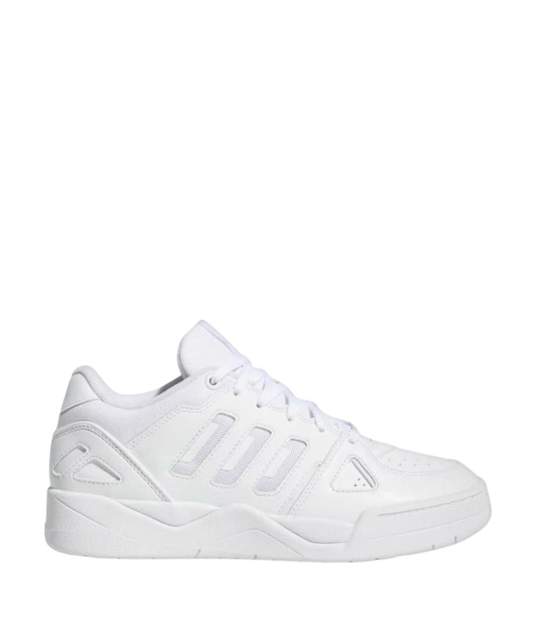 ADIDAS Белые кожаные кроссовки, фото 1