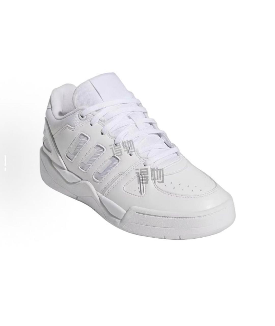 ADIDAS Белые кожаные кроссовки, фото 3
