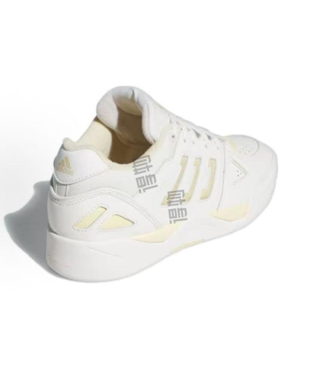 ADIDAS Белые кожаные кроссовки, фото 3