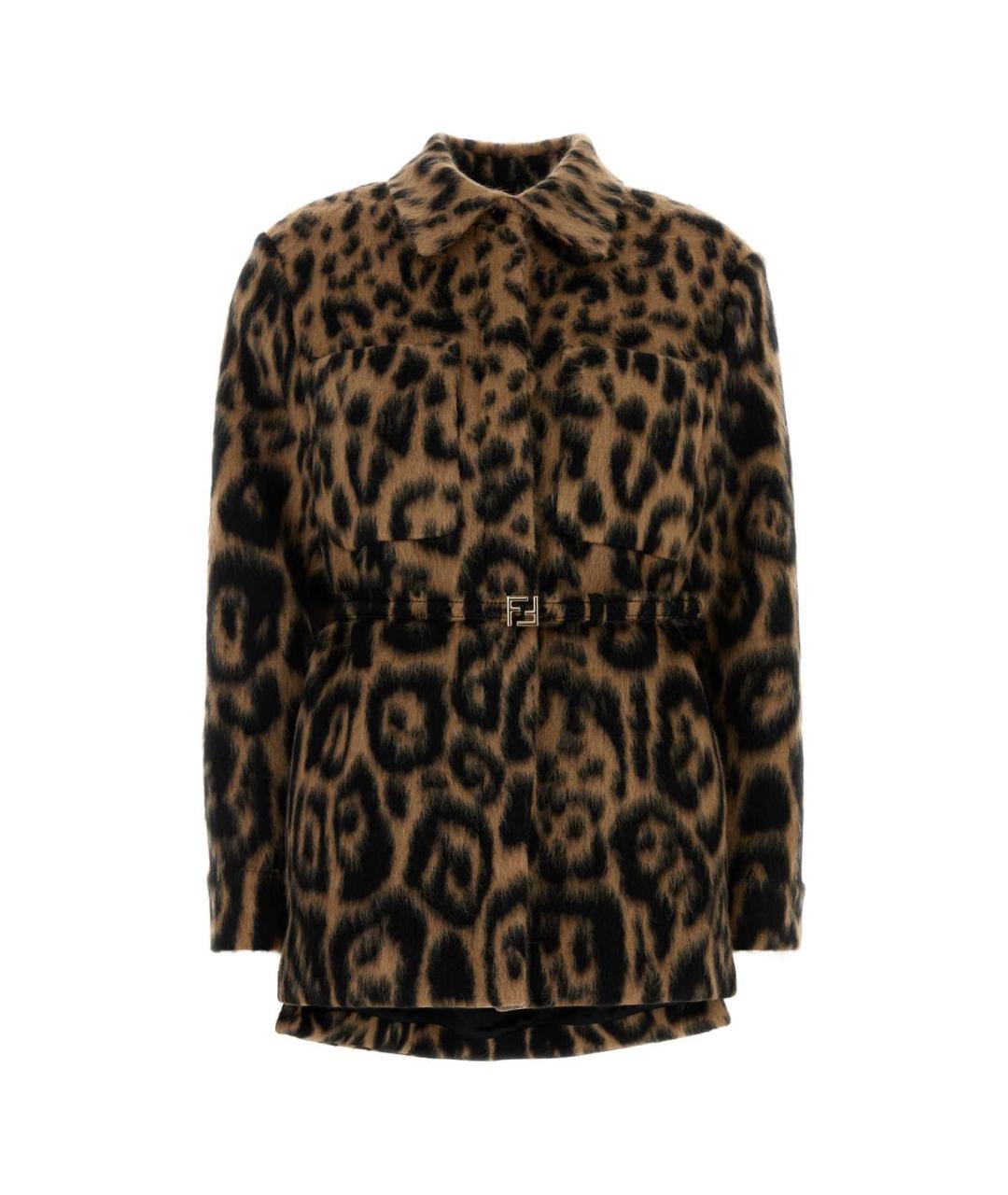 FENDI Мульти шерстяная куртка, фото 1