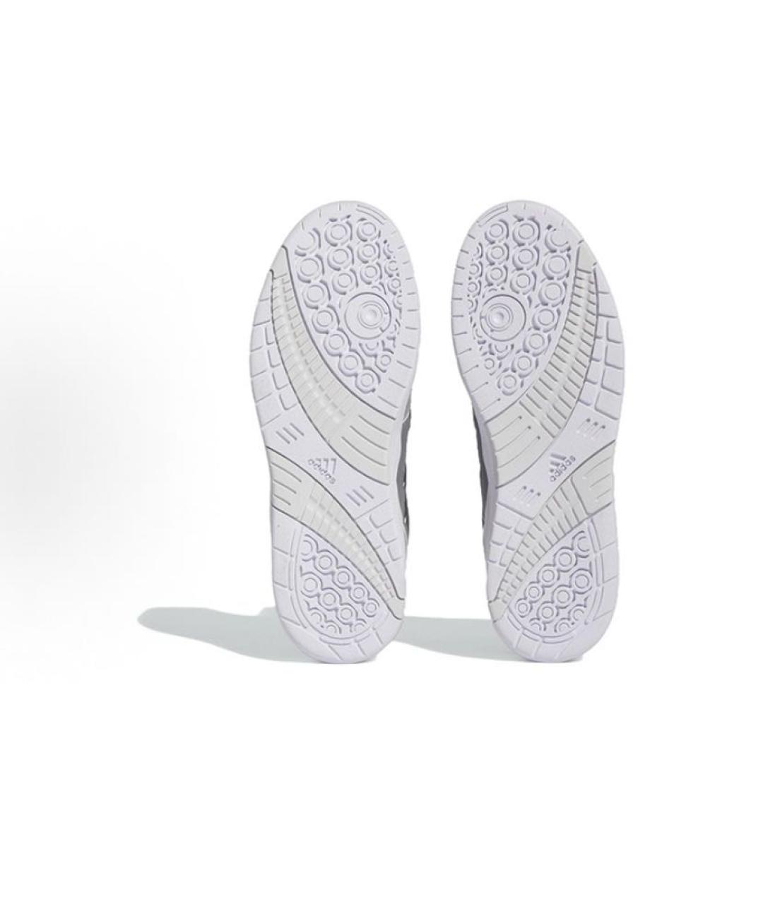 ADIDAS Серые кожаные кроссовки, фото 5