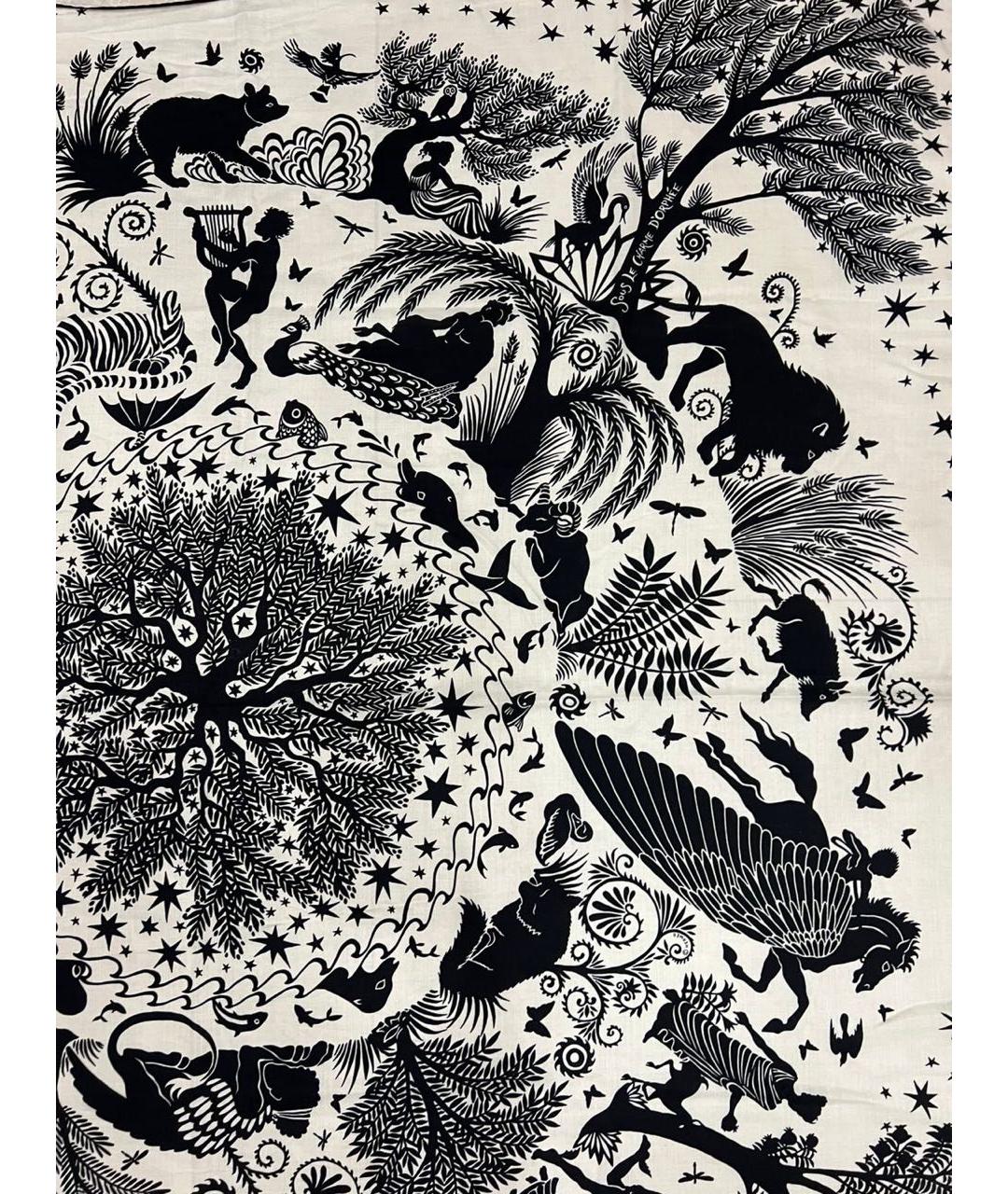 HERMES Мульти кашемировый платок, фото 6