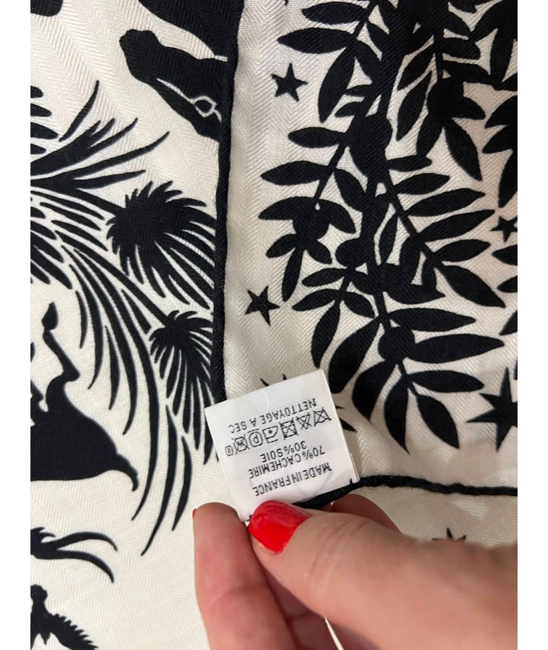 HERMES Мульти кашемировый платок, фото 7