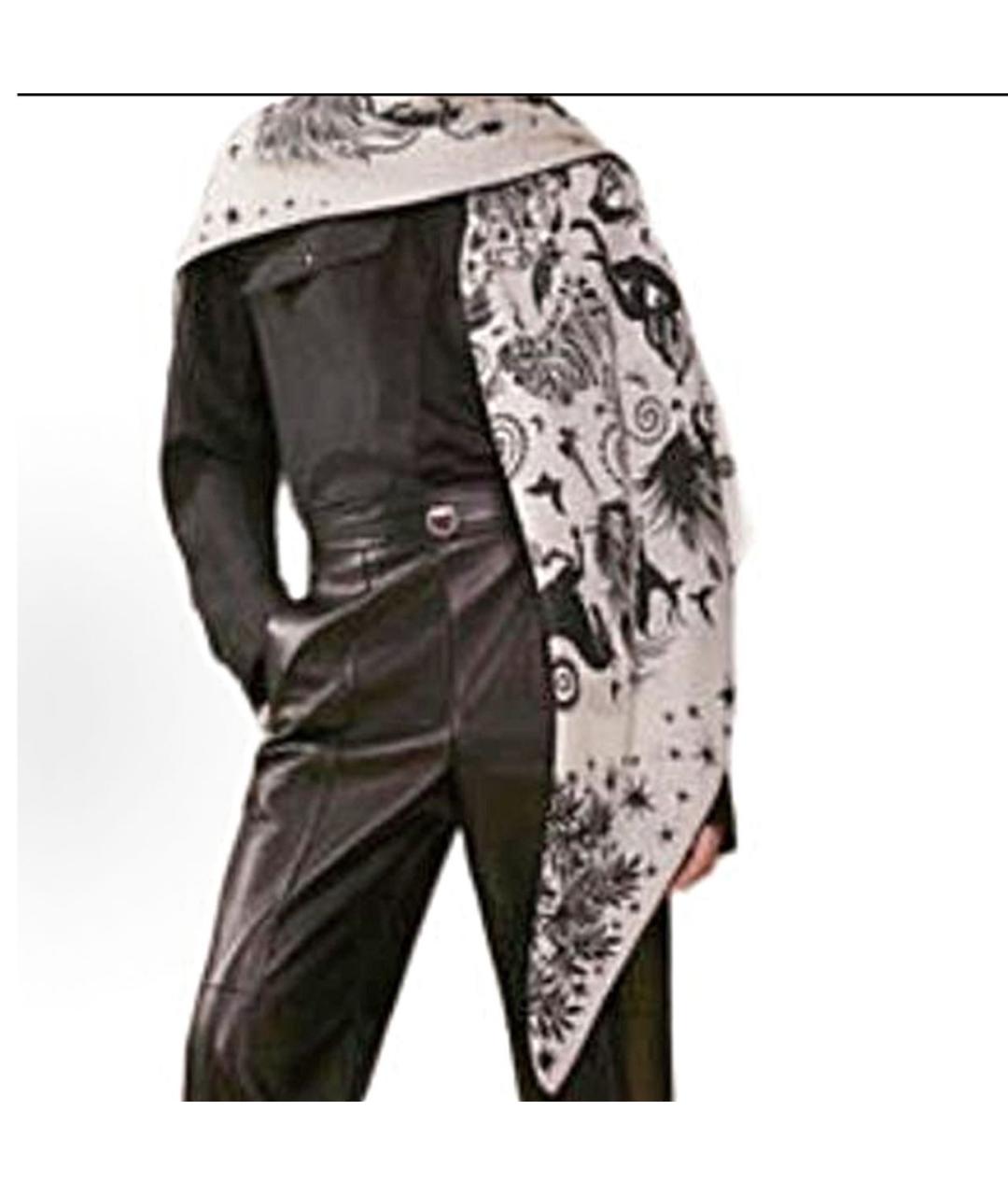 HERMES Мульти кашемировый платок, фото 8