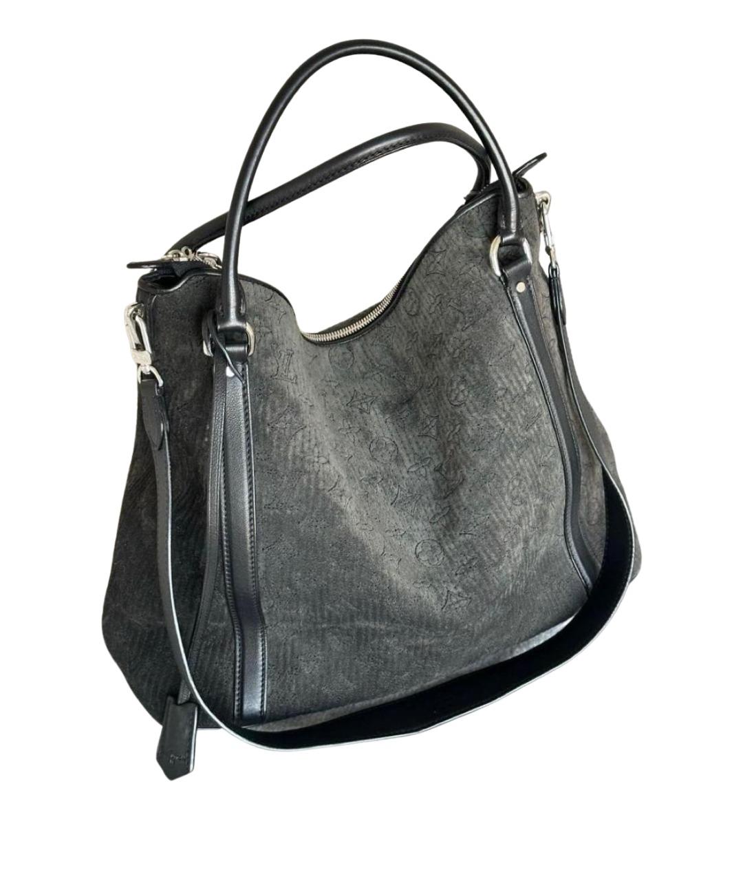 LOUIS VUITTON Замшевая сумка тоут, фото 1