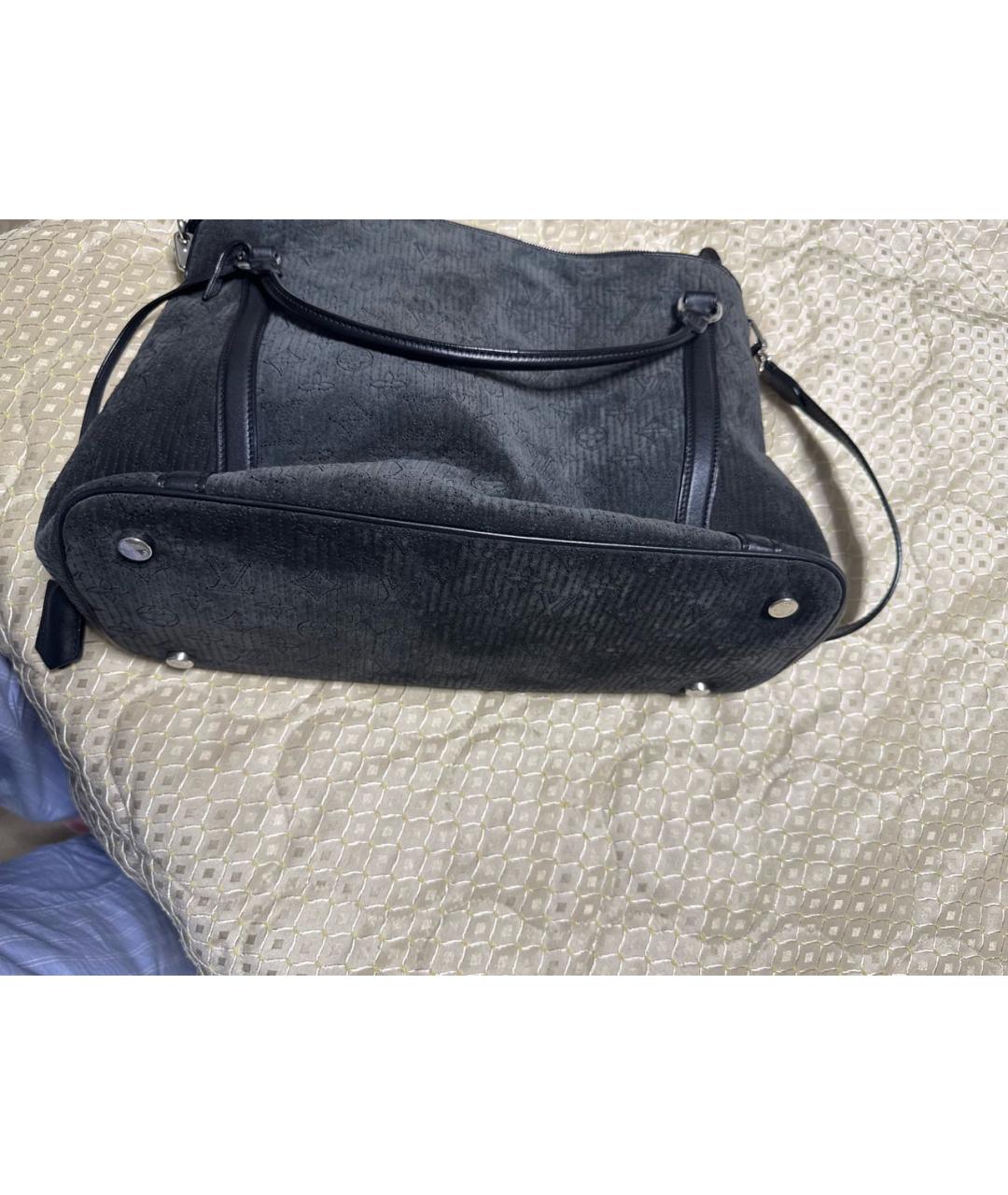 LOUIS VUITTON Замшевая сумка тоут, фото 2