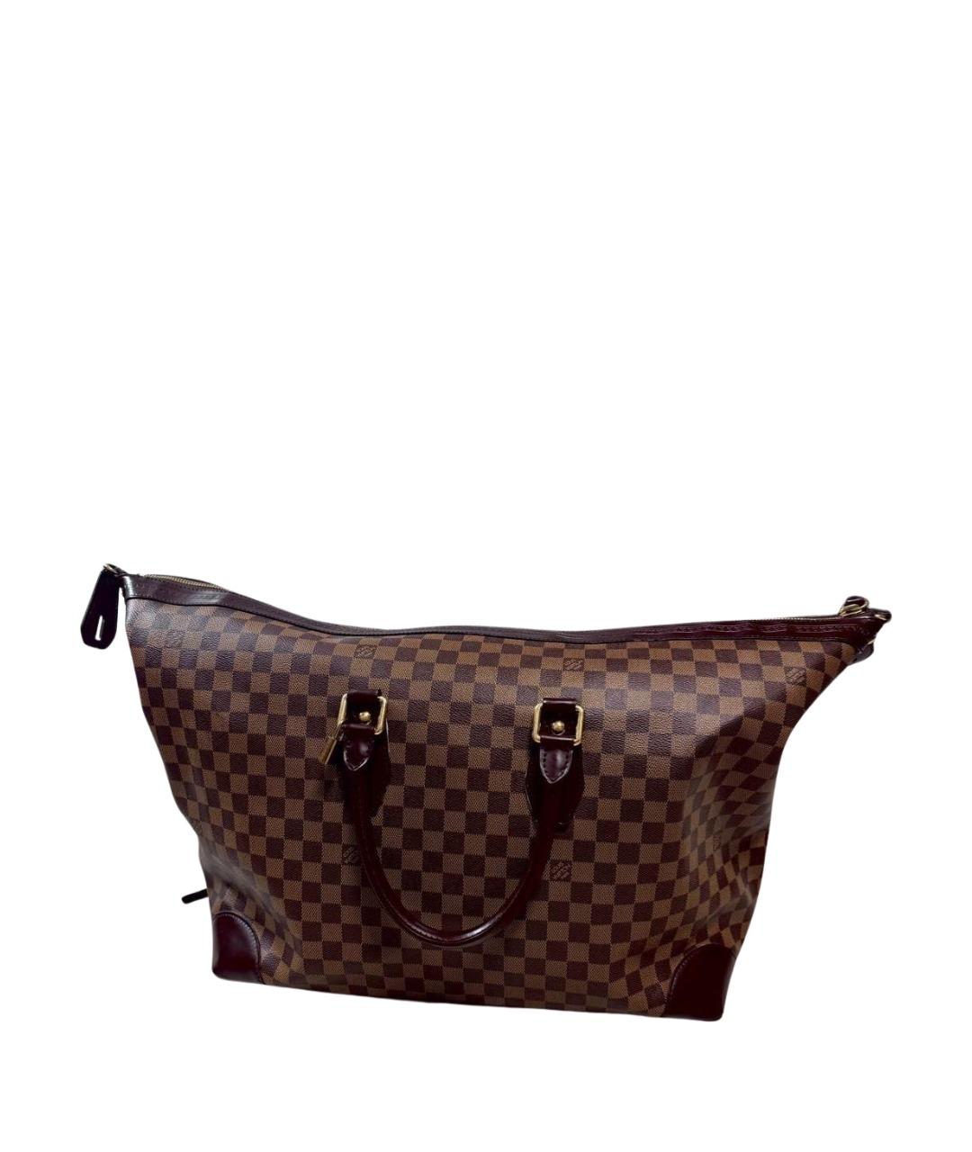 LOUIS VUITTON Коричневая дорожная/спортивная сумка, фото 1