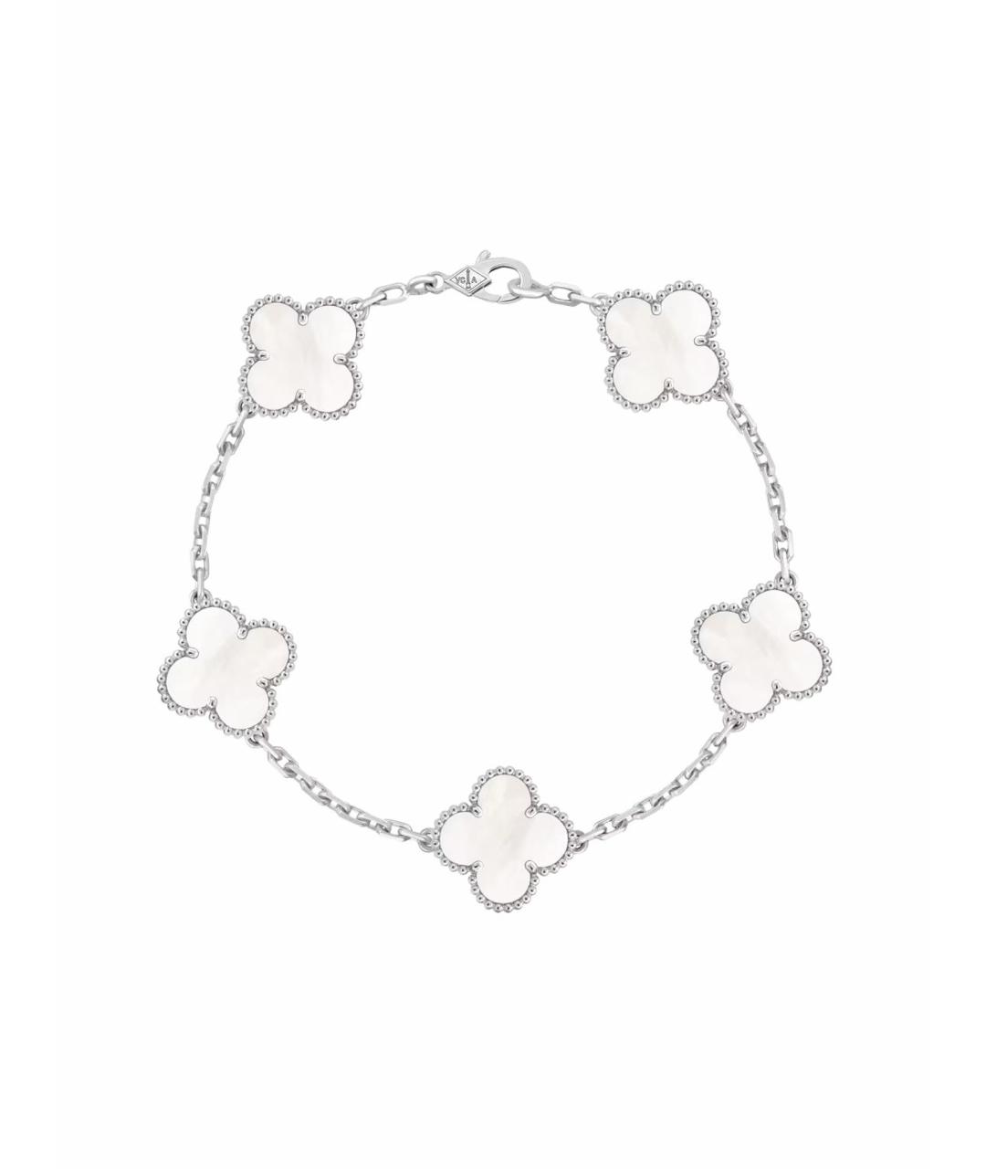 VAN CLEEF & ARPELS Серебрянный браслет из белого золота, фото 1