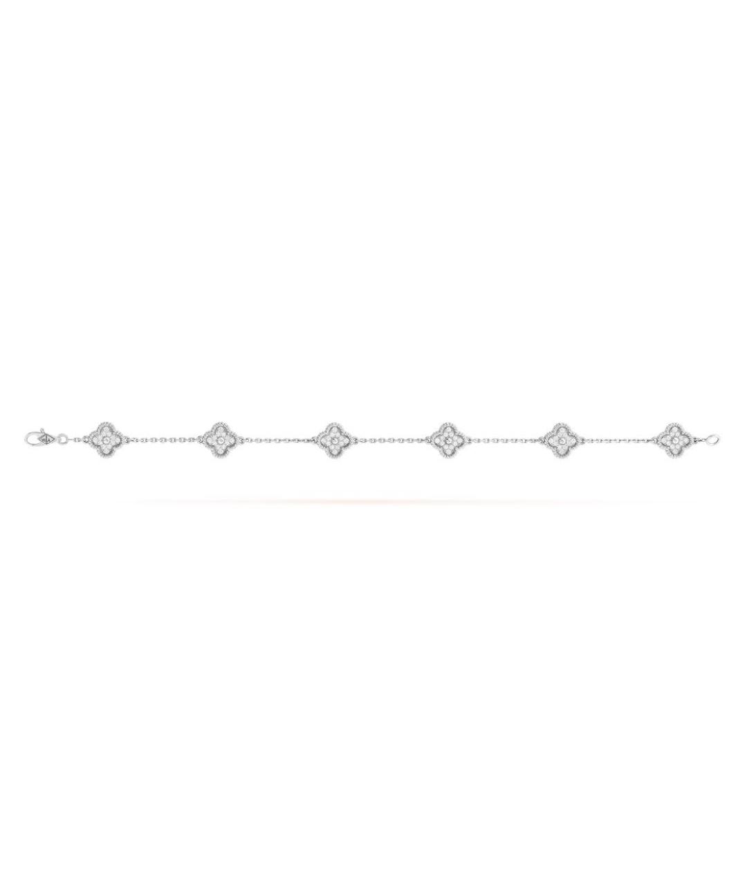 VAN CLEEF & ARPELS Серебрянный браслет из белого золота, фото 3