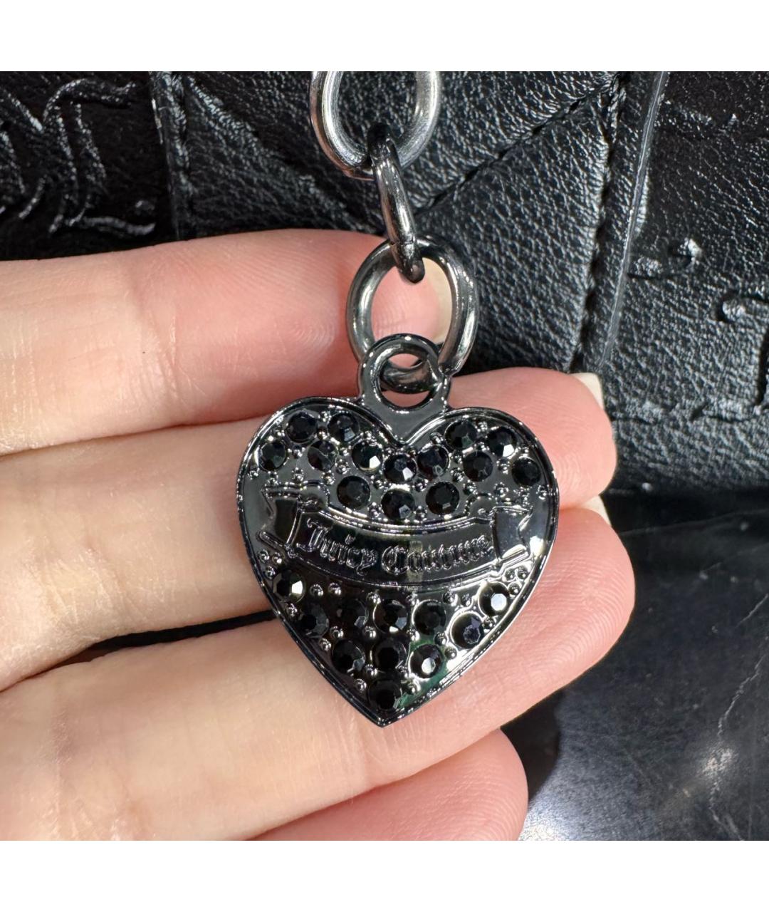 JUICY COUTURE Черная сумка через плечо, фото 3