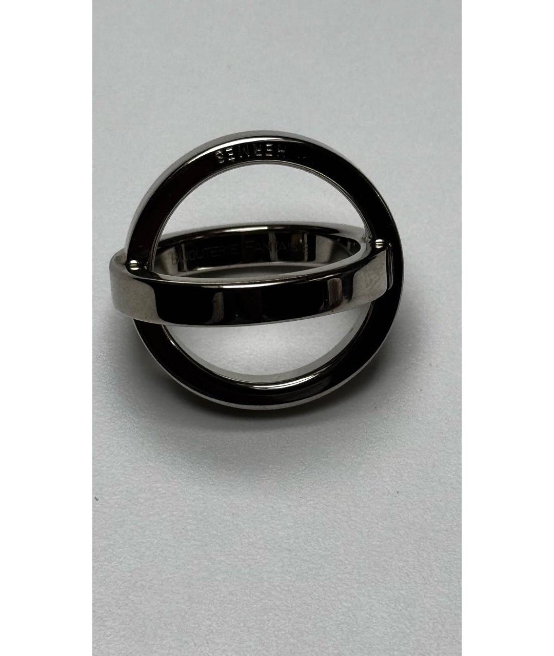 HERMES Серебряное металлическое кольцо, фото 4