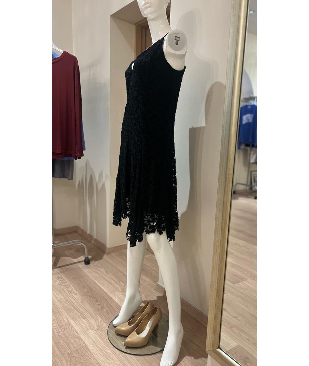 RALPH LAUREN Черное вискозное вечернее платье, фото 2