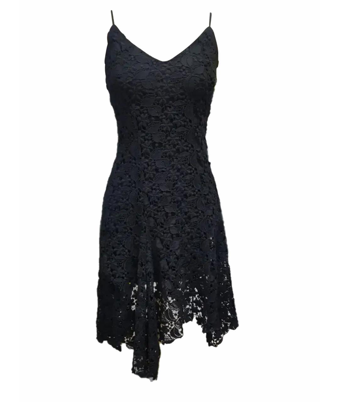 RALPH LAUREN Черное вискозное вечернее платье, фото 1