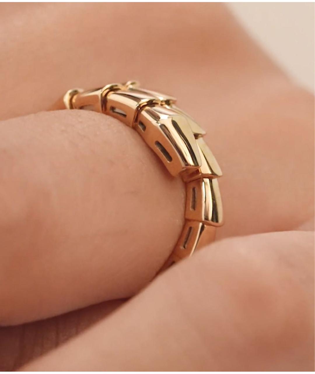 BVLGARI Золотое кольцо из желтого золота, фото 8