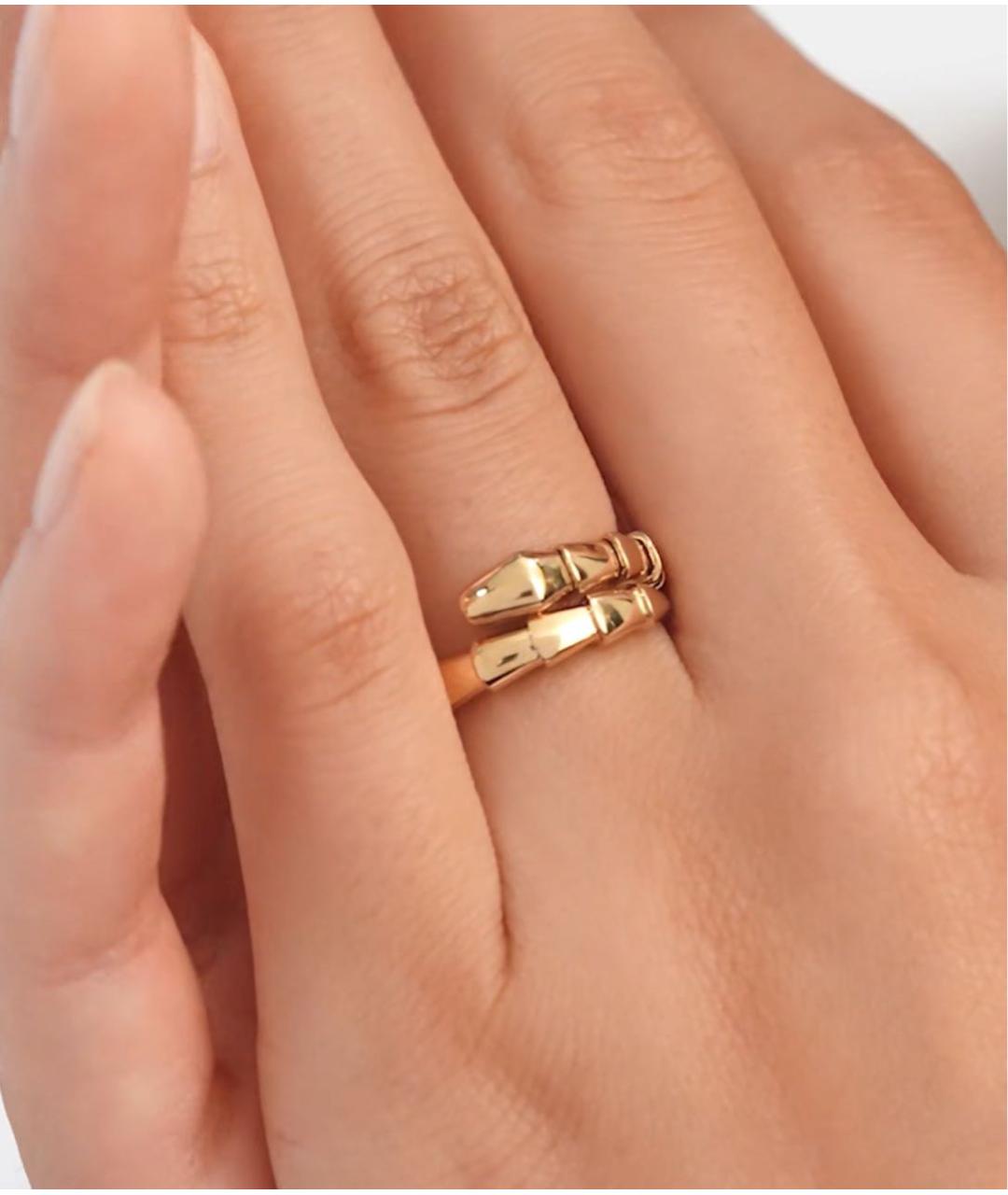 BVLGARI Золотое кольцо из желтого золота, фото 7