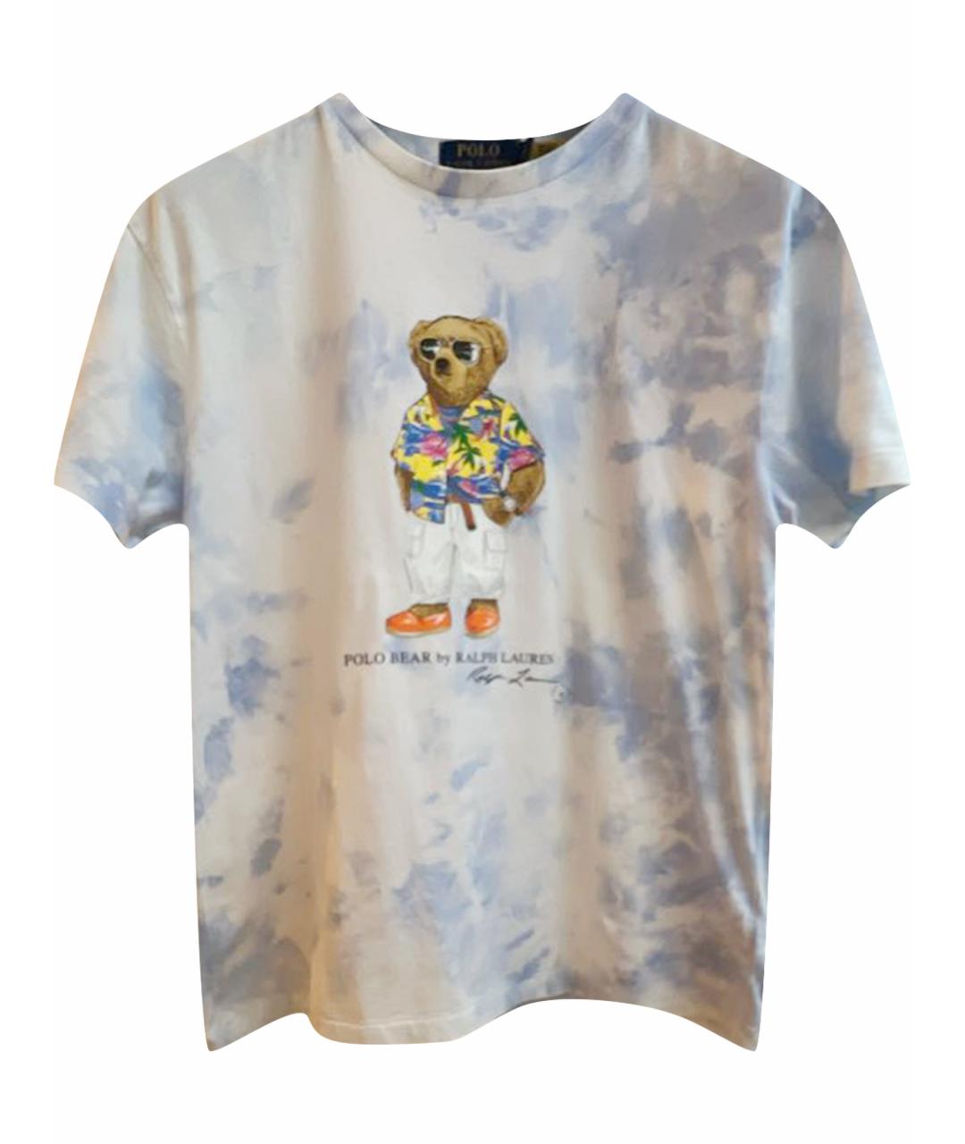 RALPH LAUREN Мульти хлопковая футболка, фото 1