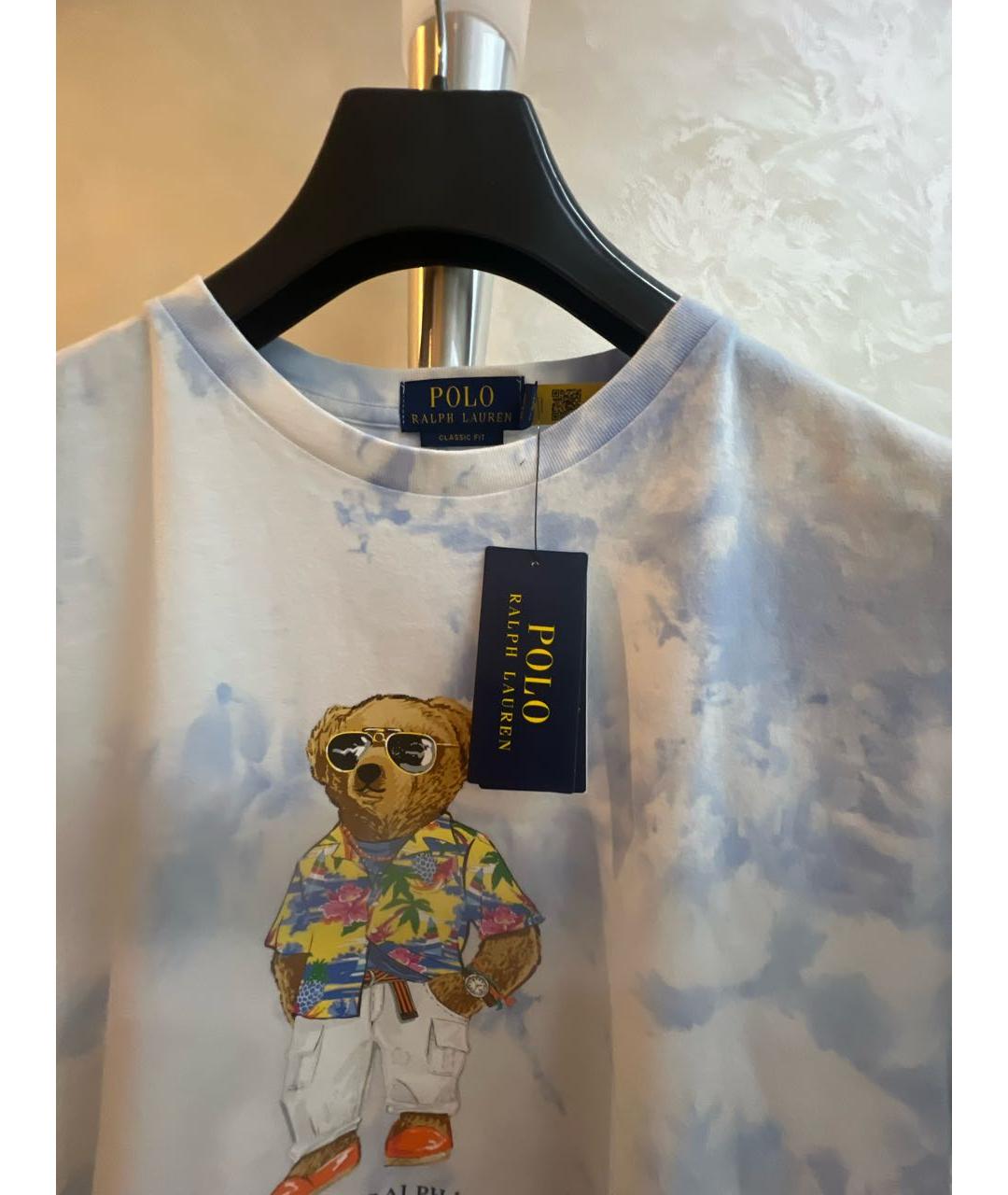 RALPH LAUREN Мульти хлопковая футболка, фото 3