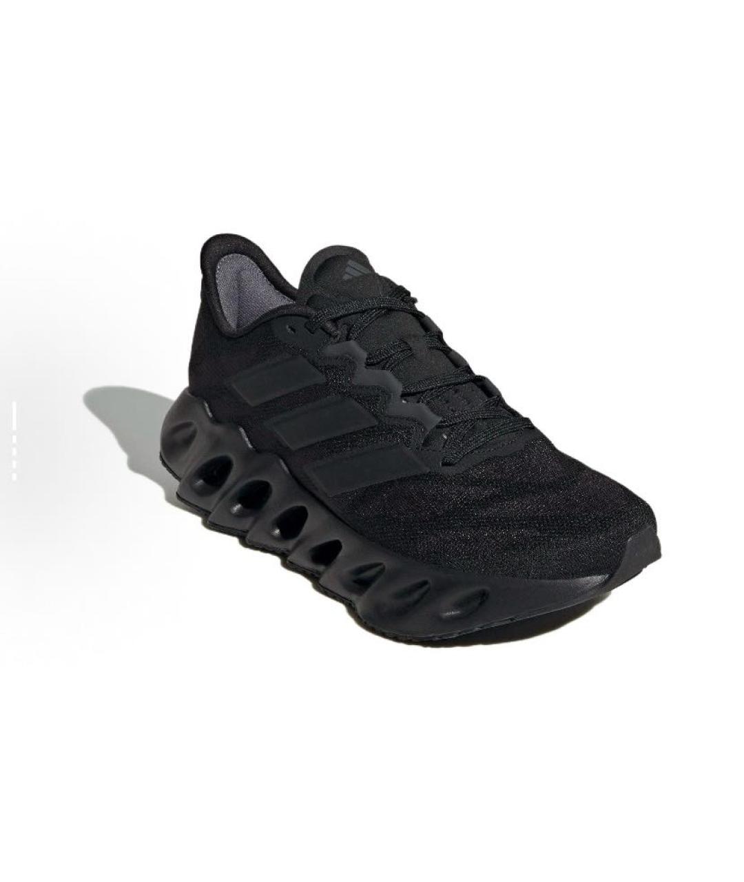 ADIDAS Черные текстильные кроссовки, фото 4