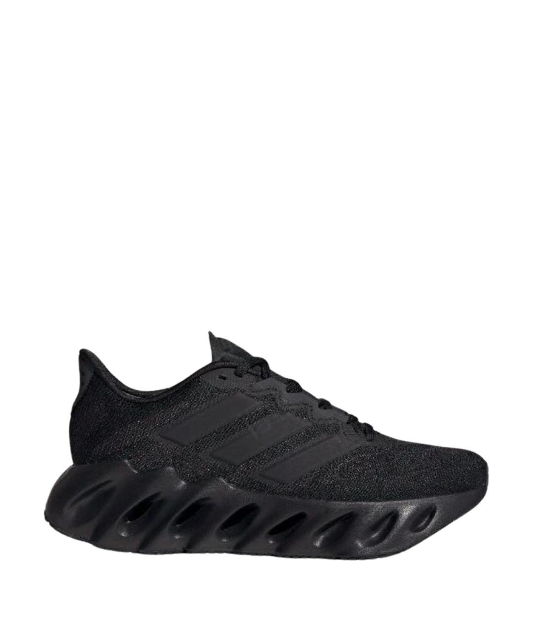 ADIDAS Черные текстильные кроссовки, фото 1