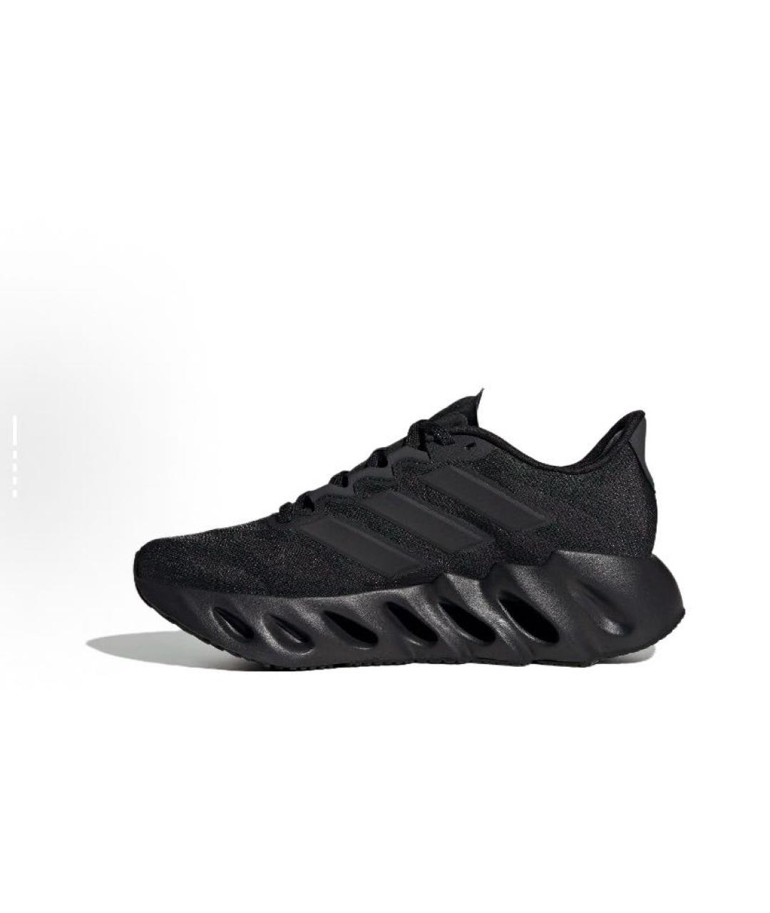ADIDAS Черные текстильные кроссовки, фото 2