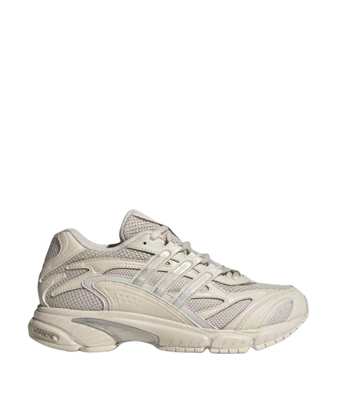 ADIDAS Бежевые текстильные кроссовки, фото 1