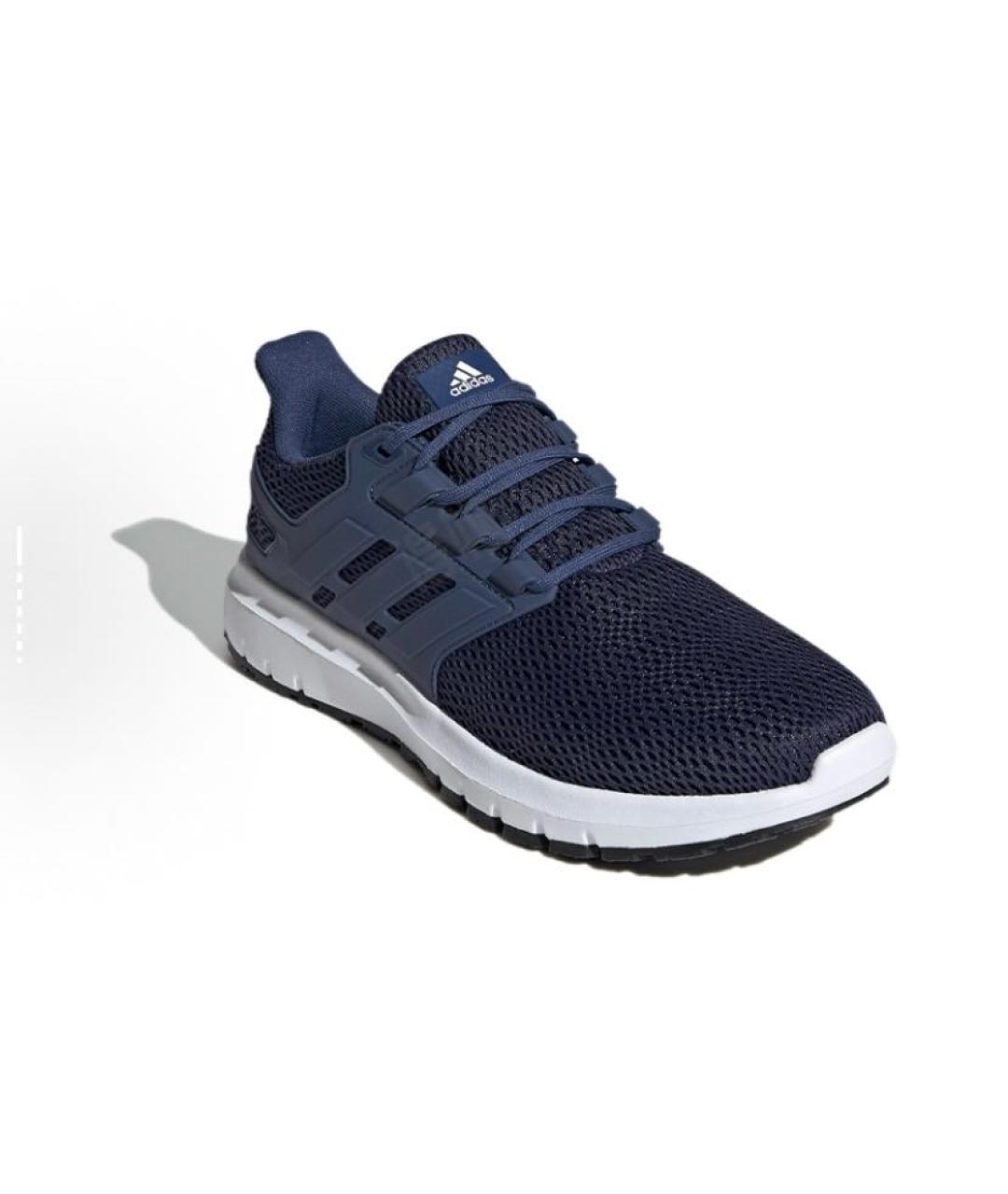 ADIDAS Темно-синие текстильные кроссовки, фото 3