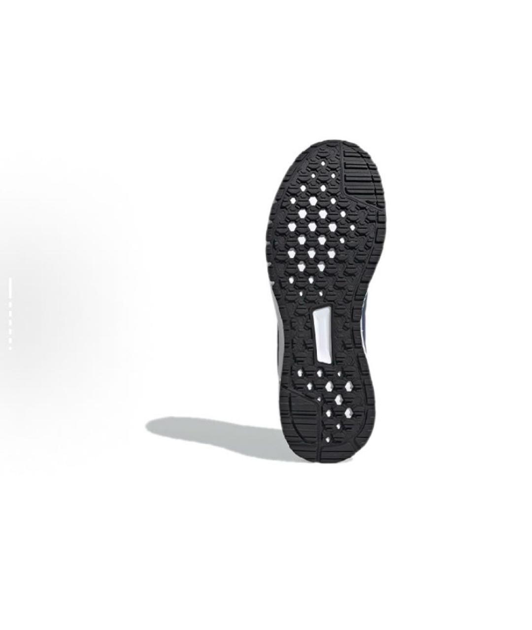 ADIDAS Темно-синие текстильные кроссовки, фото 6