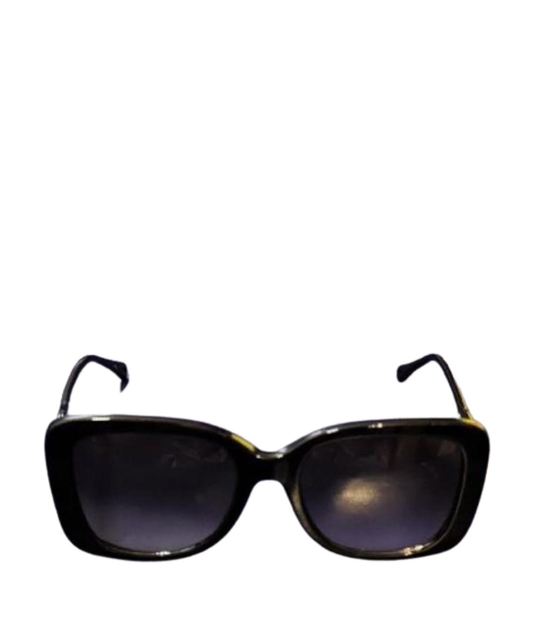 CHLOE Черные пластиковые солнцезащитные очки, фото 1