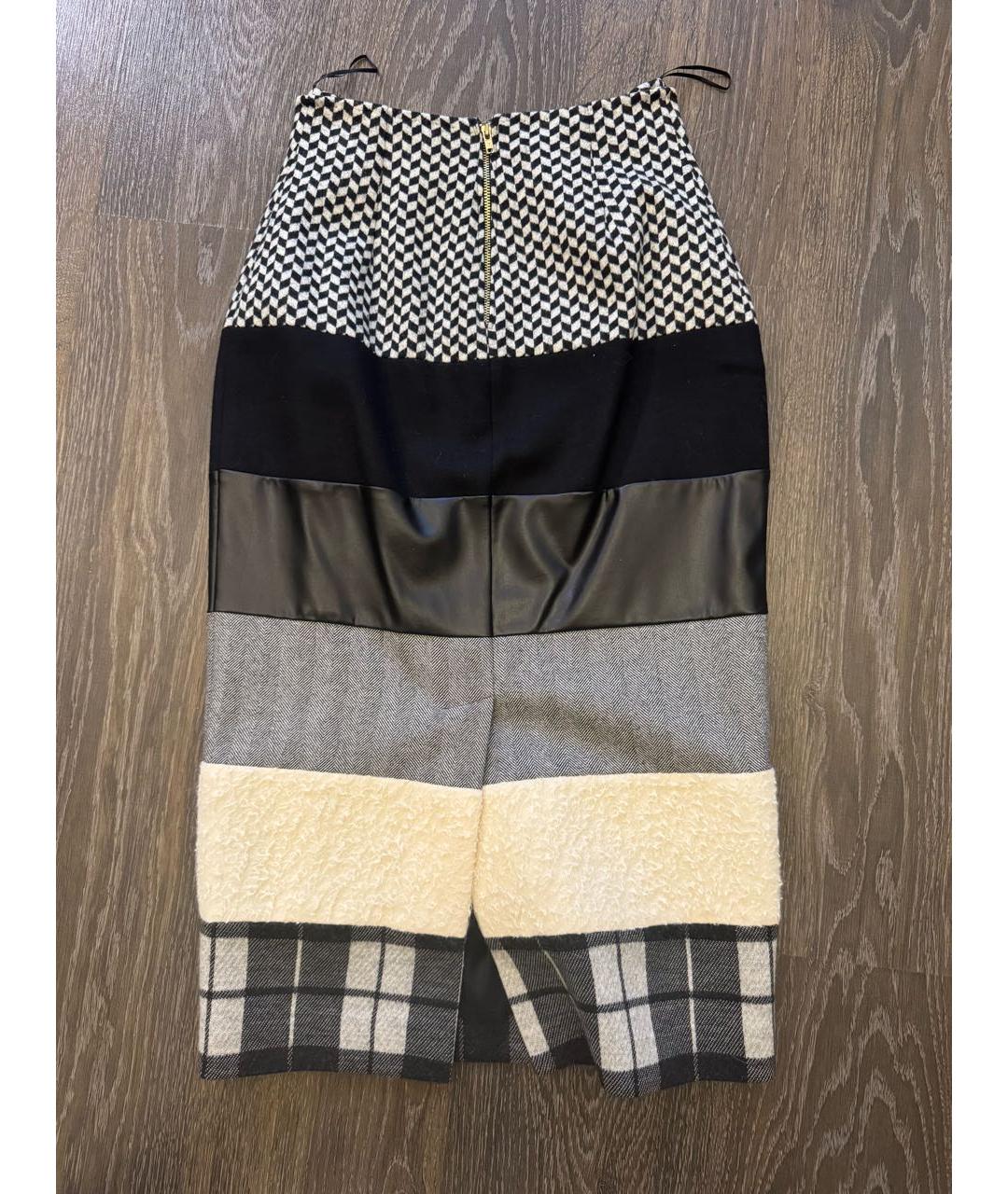 MAX&CO Мульти шерстяная юбка макси, фото 2