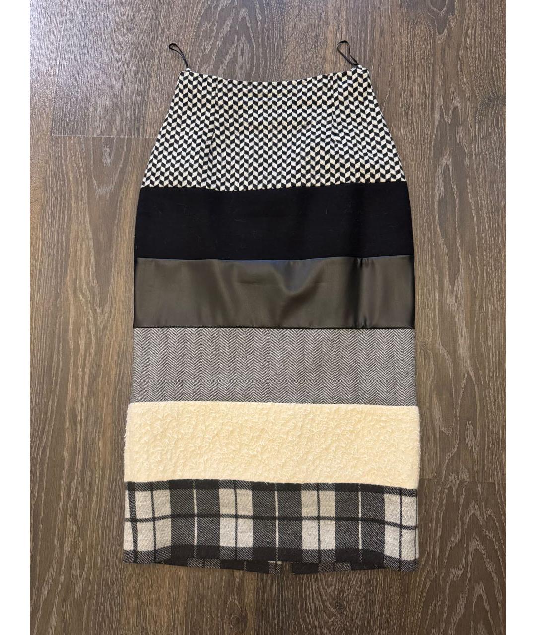 MAX&CO Мульти шерстяная юбка макси, фото 5