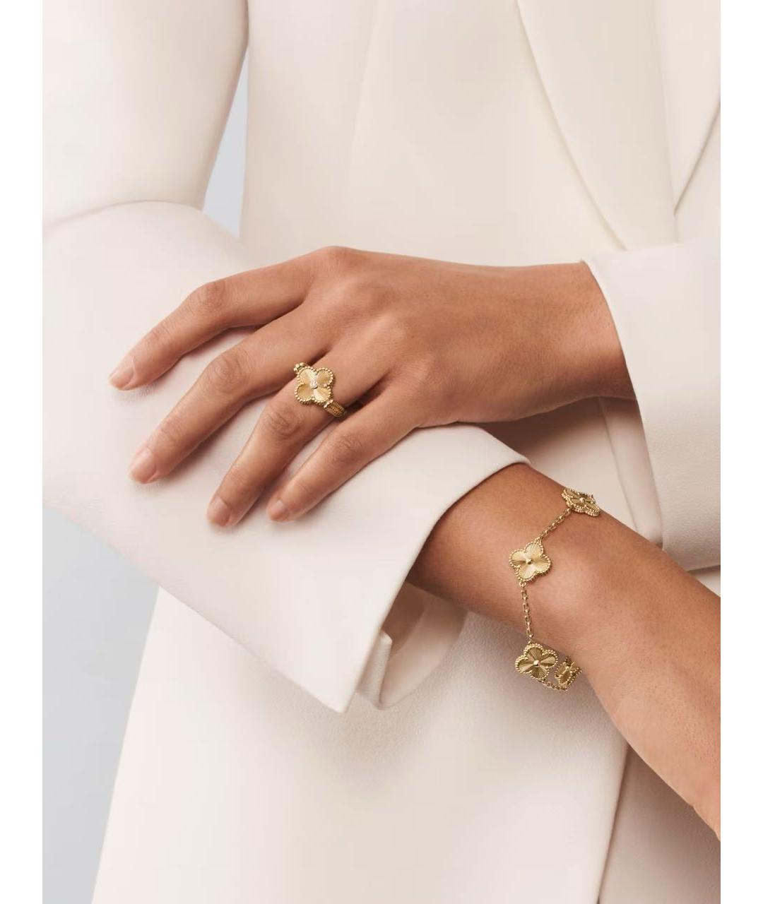 VAN CLEEF & ARPELS Желтый браслет из желтого золота, фото 3