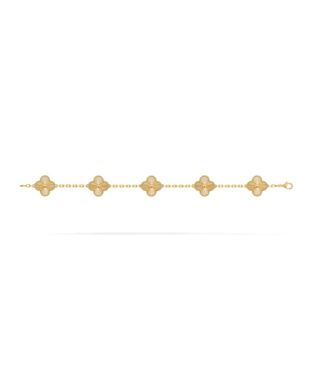 VAN CLEEF & ARPELS Желтый браслет из желтого золота, фото 4