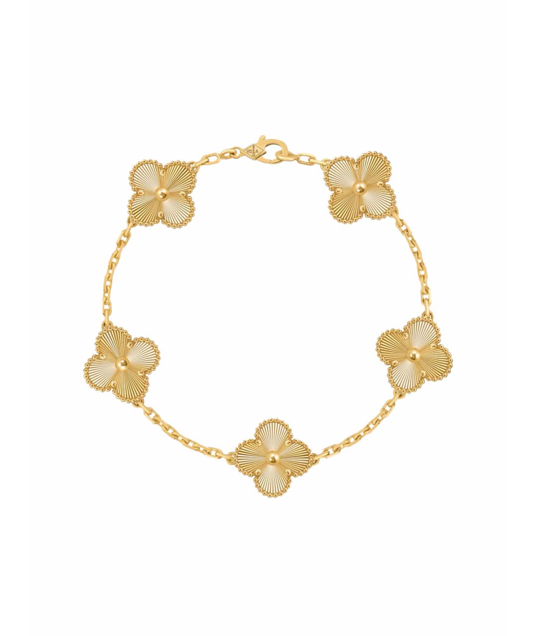 VAN CLEEF & ARPELS Желтый браслет из желтого золота, фото 1