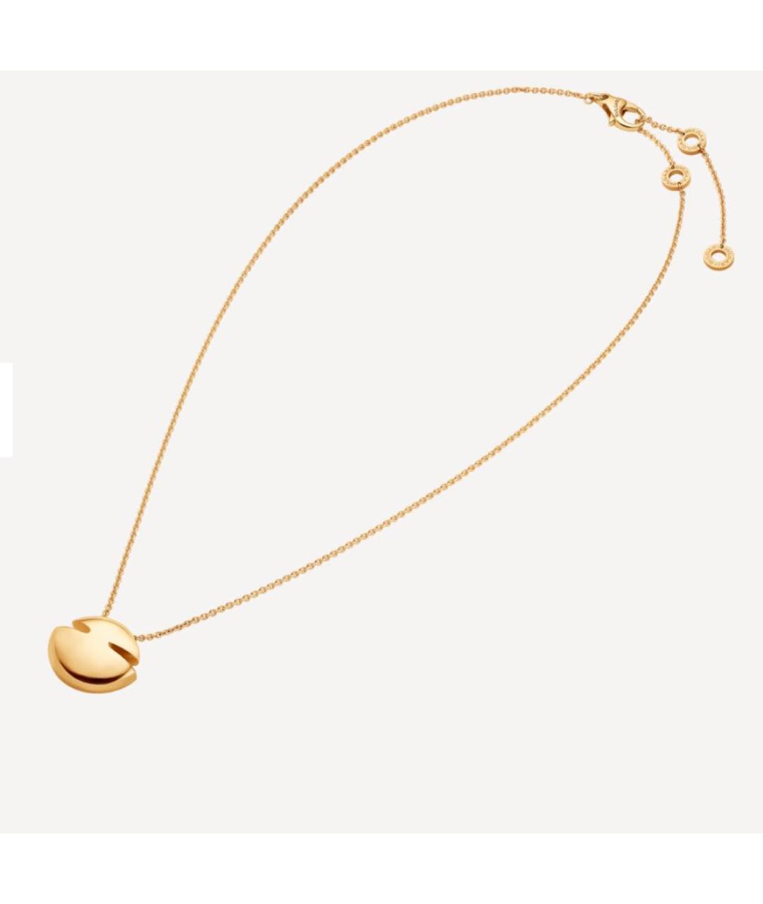 BVLGARI Золотое колье из желтого золота, фото 3