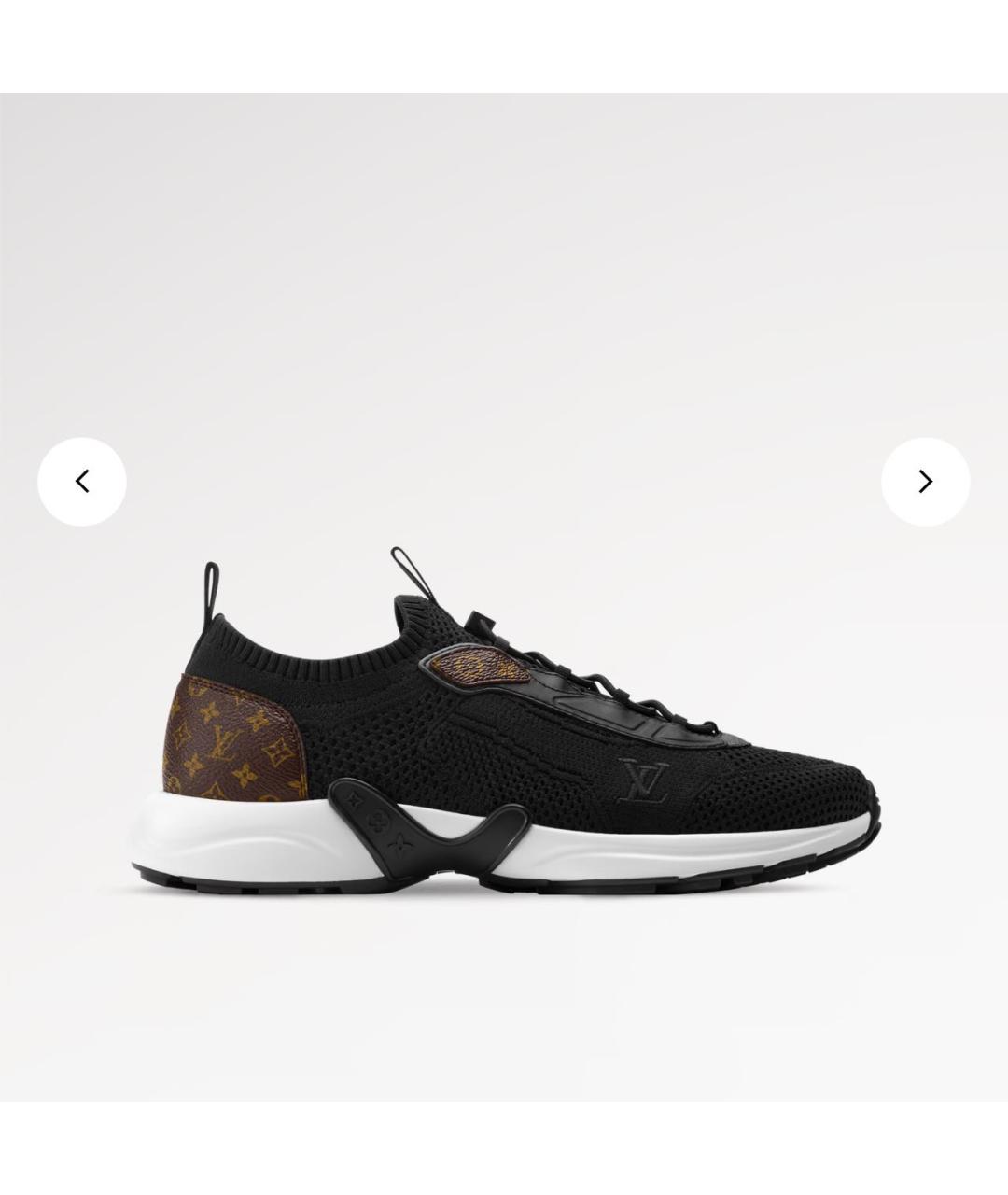 LOUIS VUITTON Черные кроссовки, фото 5