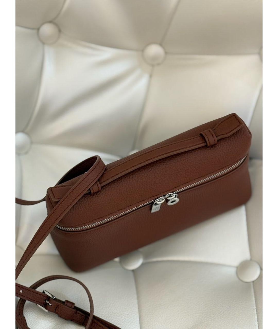 LORO PIANA Кожаная сумка через плечо, фото 8