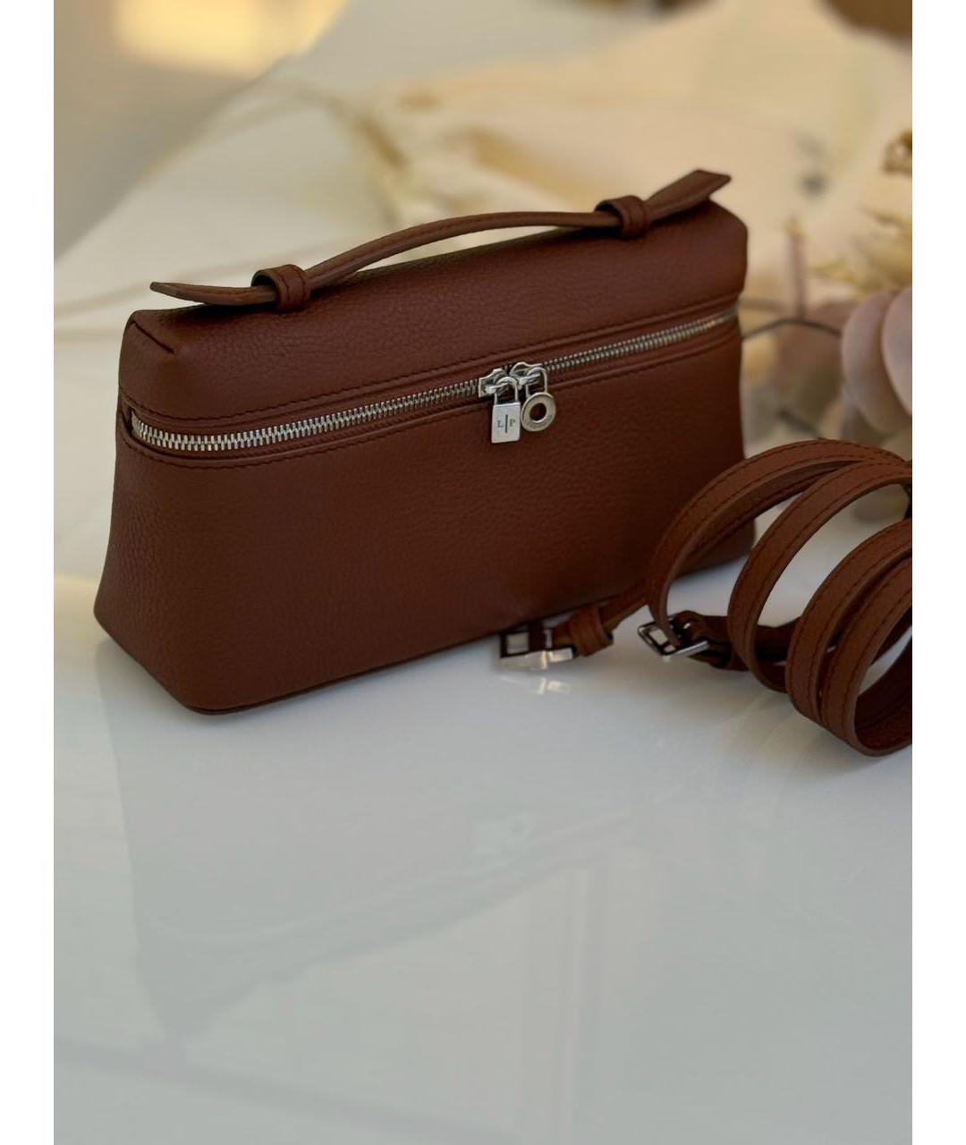 LORO PIANA Кожаная сумка через плечо, фото 9