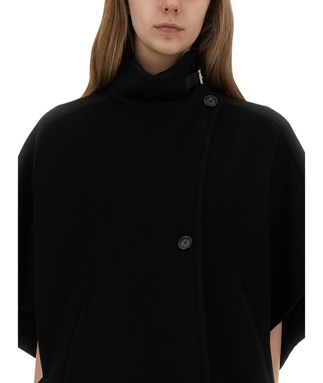 MAX MARA Черное кашемировое пальто, фото 5