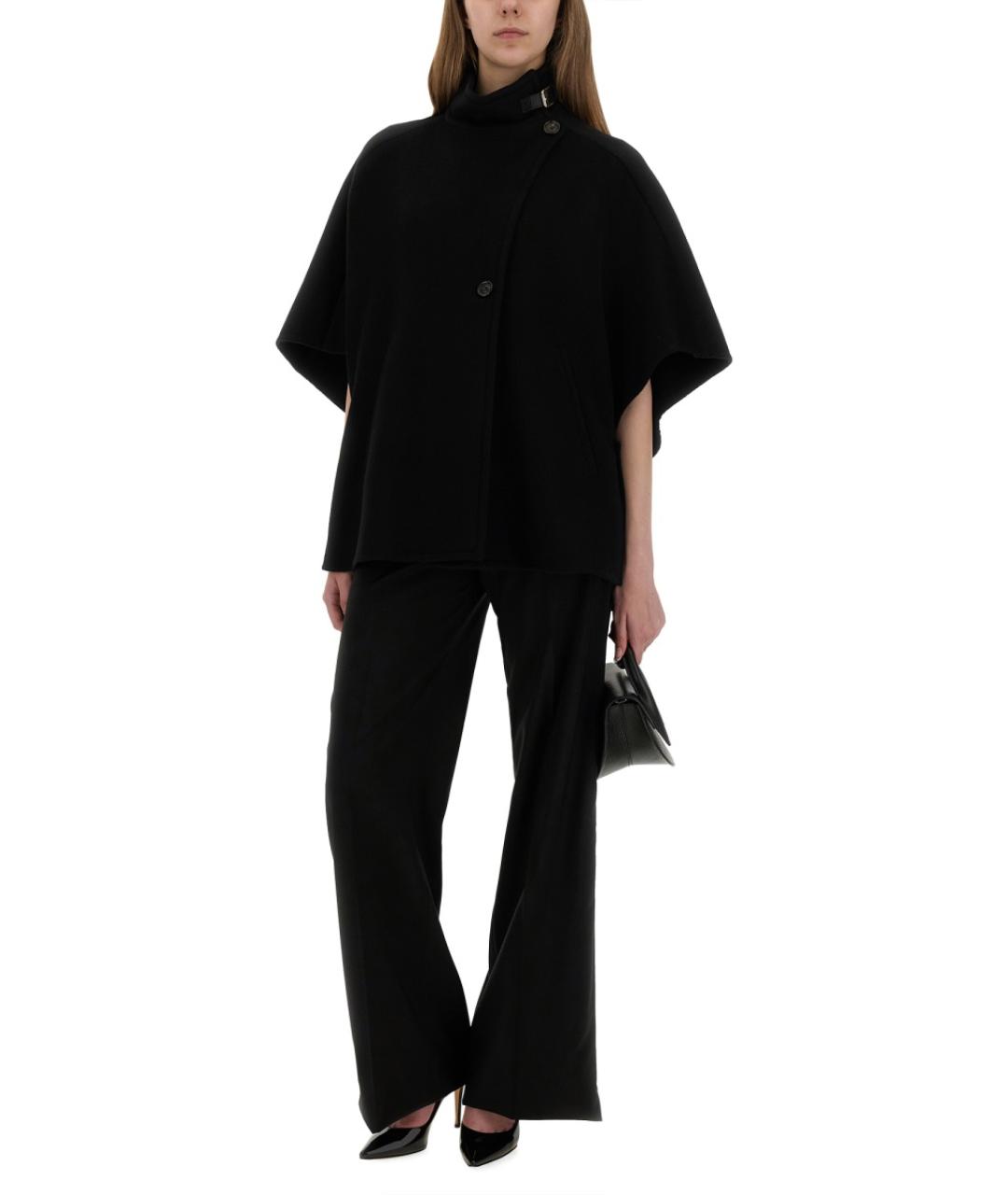 MAX MARA Черное кашемировое пальто, фото 3