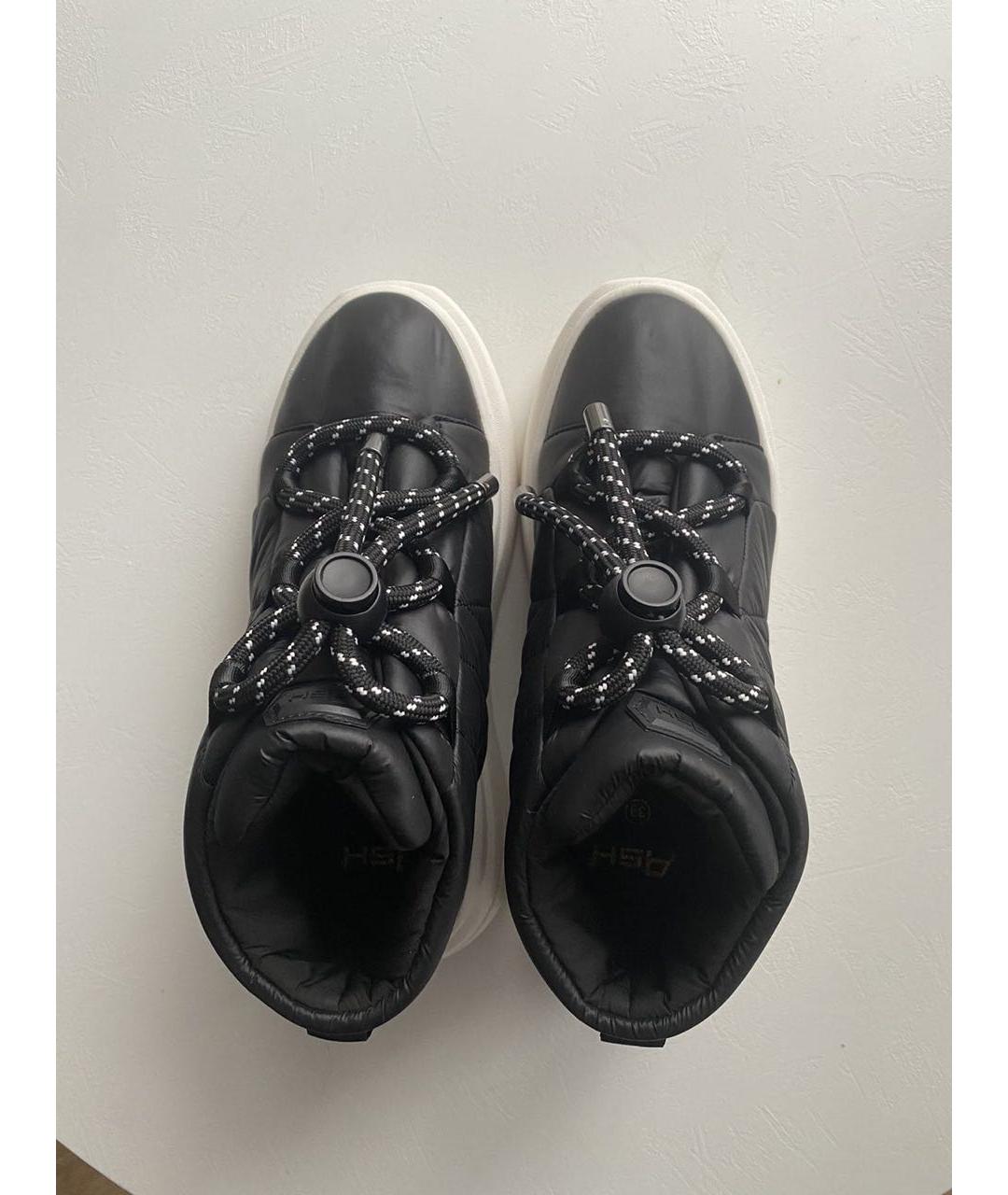 ASH Черные синтетические ботинки, фото 3