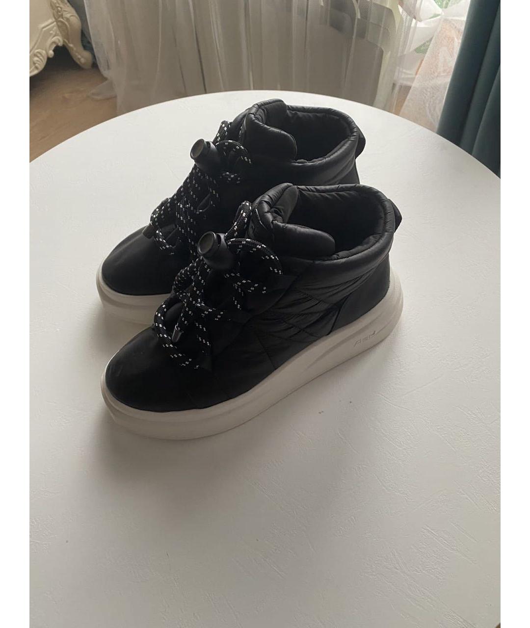 ASH Черные синтетические ботинки, фото 2