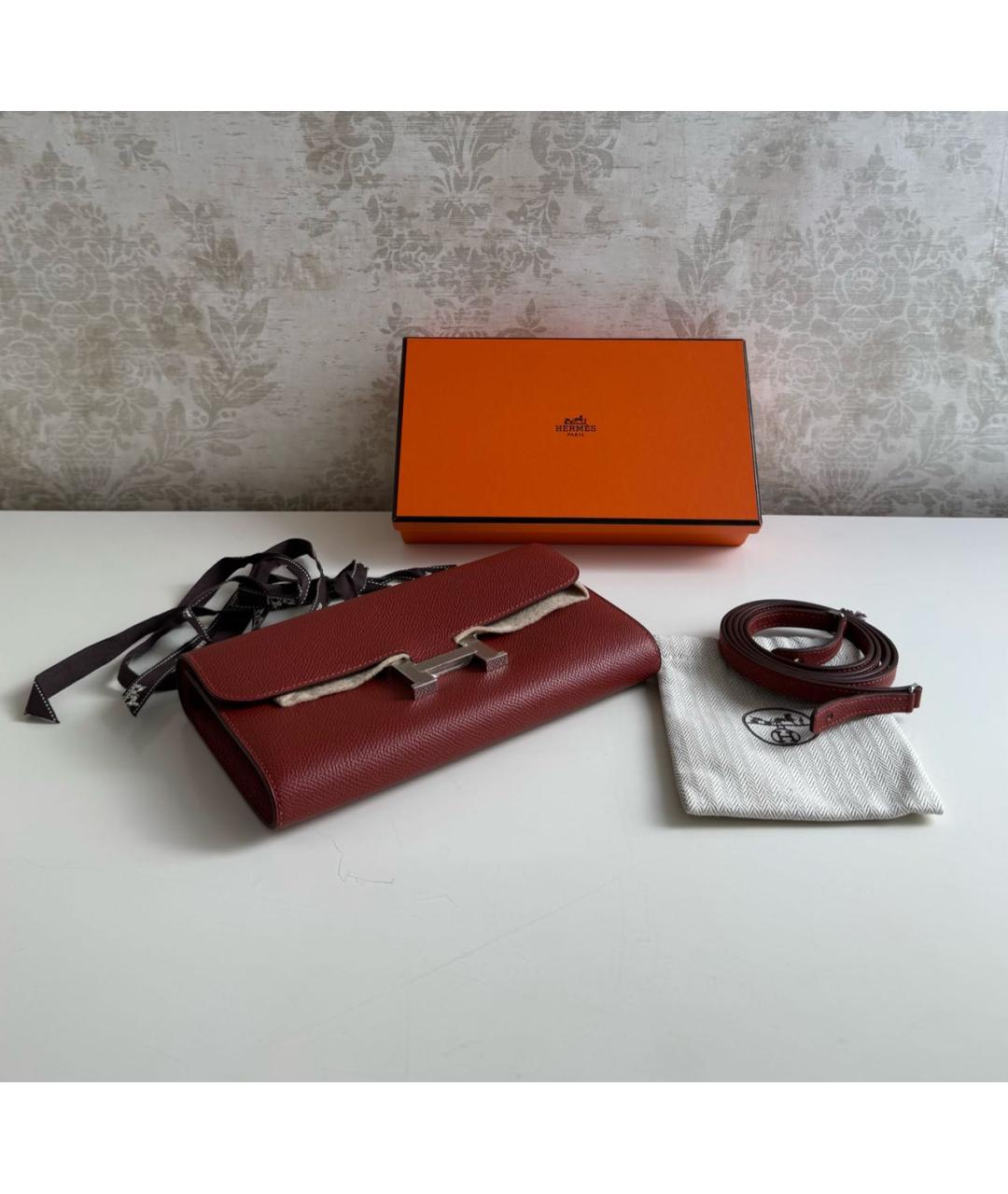 HERMES Кожаная сумка через плечо, фото 4