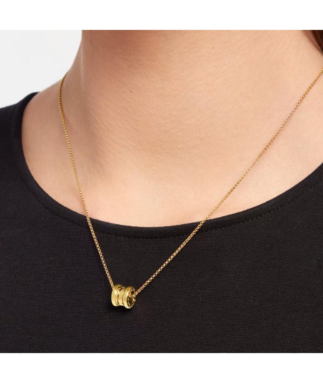 BVLGARI Золотое колье из желтого золота, фото 2