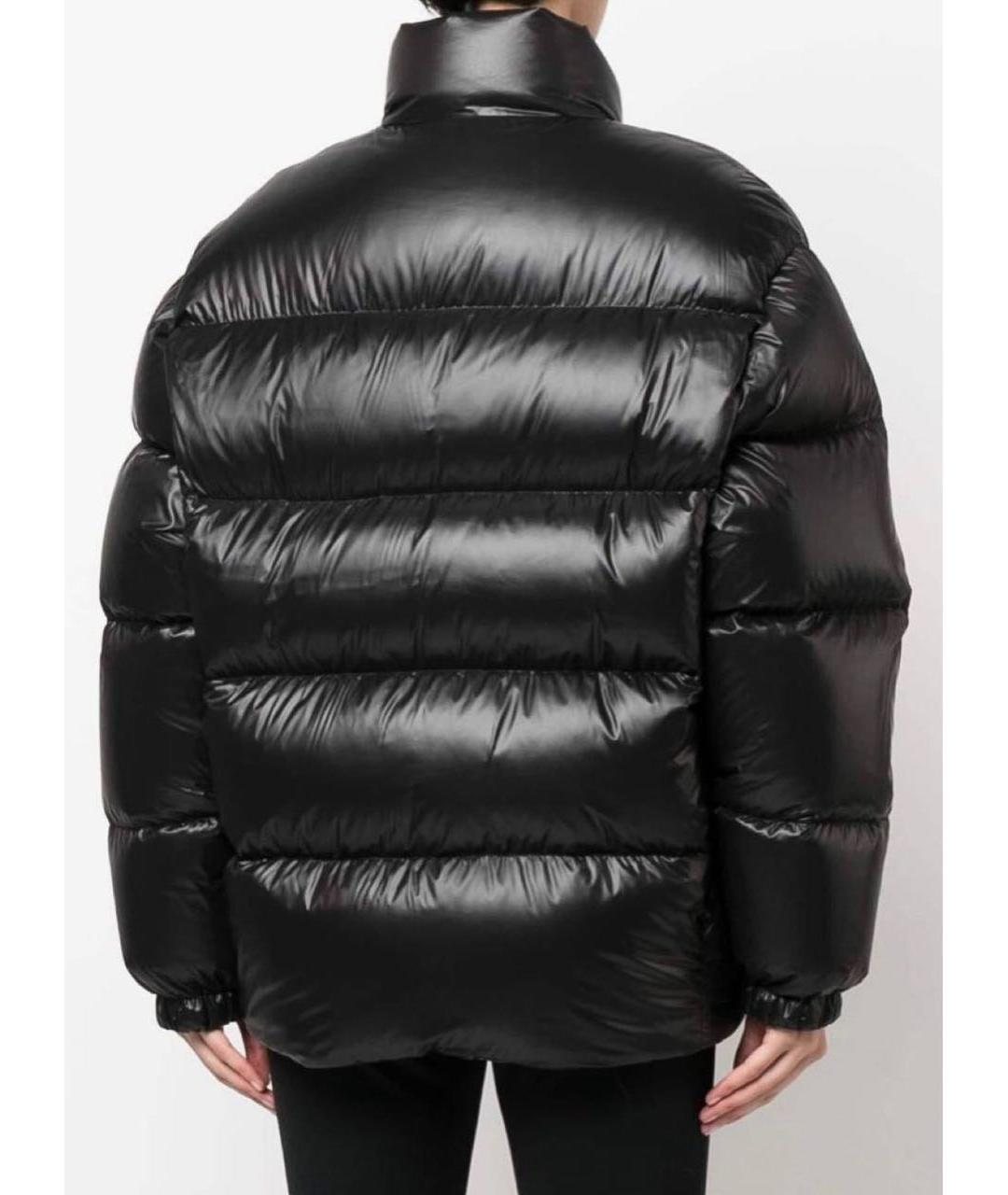 PRADA Черный полиэстеровый пуховик, фото 3
